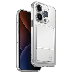 Kup Case UNIQ Air Fender ID Apple iPhone 15 Pro Max Kartenfach nude transparent - UNIQ955 - {ean13} - Sklep Home Screen