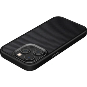 Etui UNIQ Keva Apple iPhone 15 Pro MagClick Charging czarny/carbon black