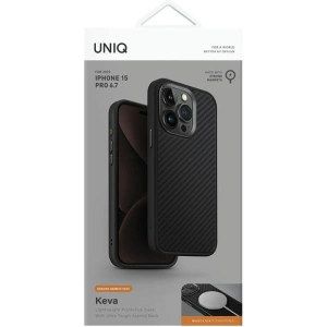 Kup Etui UNIQ Keva Apple iPhone 15 Pro Max MagClick Charging czarny/carbon black - UNIQ964 - {ean13} - Sklep Home Screen