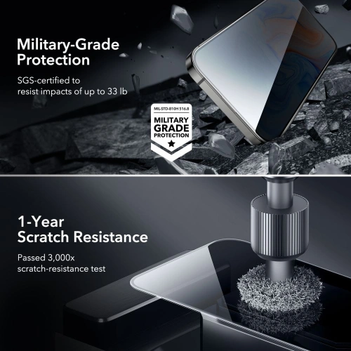 Kup Gehärtetes Glas ESR Privacy-Glas Apple iPhone 15 - ESR723 - {ean13} - Sklep Home Screen