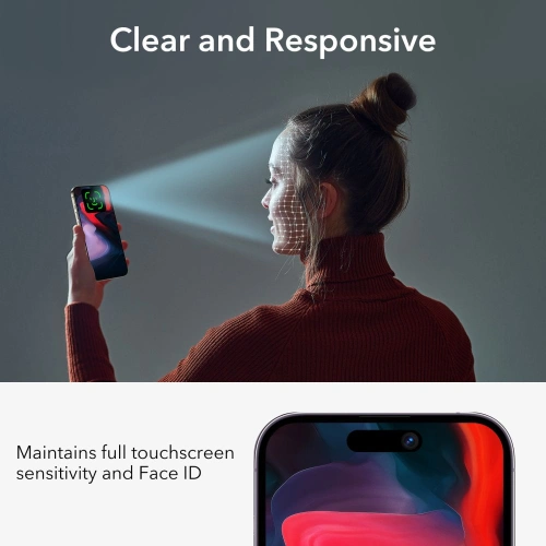 Kup Gehärtetes Glas ESR Tempered Glass Privacy Apple iPhone 15 Pro - ESR725 - {ean13} - Sklep Home Screen