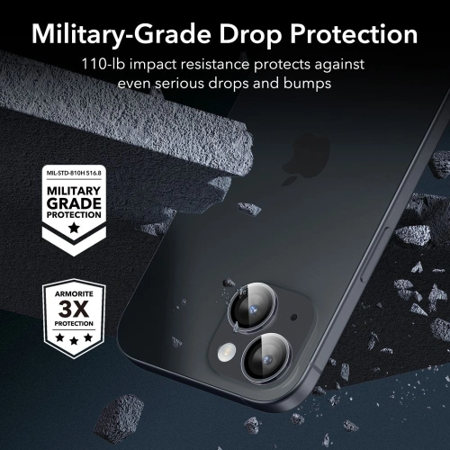 Kup Gehärtetes Glas für die ESR Kamera Linse Apple iPhone 15/15 Plus Klar - ESR727 - {ean13} - Sklep Home Screen