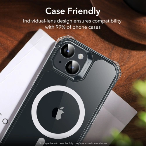 Buy ESR Camera Lens Apple iPhone 15/15 Plus Clear - ESR727 - {ean13} - Home Screen Store Europe