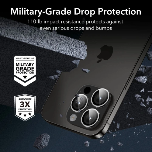Buy ESR Camera Lens Apple iPhone 15 Pro/15 Pro Max Clear - ESR728 - {ean13} - Home Screen Store Europe