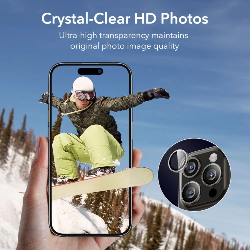 Buy ESR Camera Lens Apple iPhone 15 Pro/15 Pro Max Clear - ESR728 - {ean13} - Home Screen Store Europe
