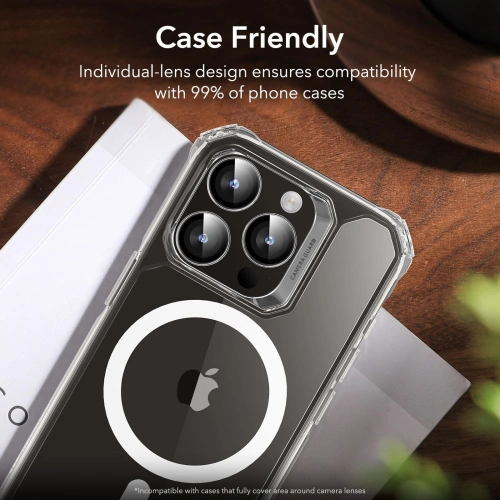 Buy ESR Camera Lens Apple iPhone 15 Pro/15 Pro Max Clear - ESR728 - {ean13} - Home Screen Store Europe