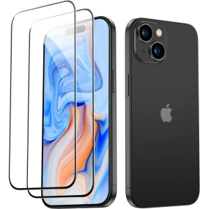 Kup Szkło ESR Tempered Glass Apple iPhone 15 Black [2 PACK] - ESR729 - {ean13} - Sklep Home Screen