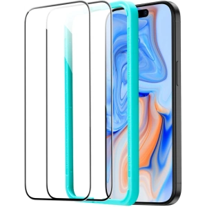Kup Szkło ESR Tempered Glass Apple iPhone 15 Black [2 PACK] - ESR729 - {ean13} - Sklep Home Screen