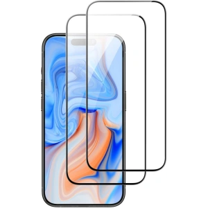 Kup Szkło ESR Tempered Glass Apple iPhone 15 Black [2 PACK] - ESR729 - {ean13} - Sklep Home Screen