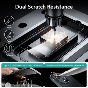 Kup Szkło ESR Tempered Glass Apple iPhone 15 Black [2 PACK] - ESR729 - {ean13} - Sklep Home Screen