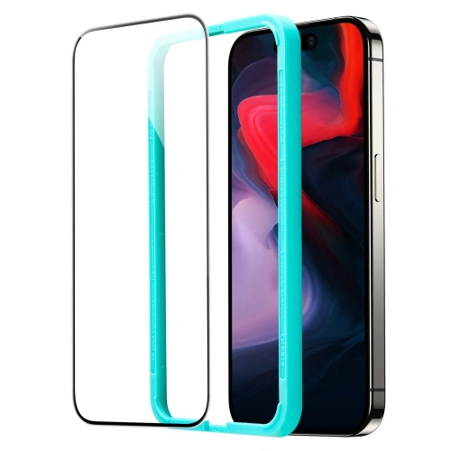 Kup ESR Apple Sticlă temperată iPhone 15 Pro Max negru [2 PACK] - ESR732 - {ean13} - Sklep Home Screen