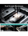 Kup ESR Apple Sticlă temperată iPhone 15 Pro Max negru [2 PACK] - ESR732 - {ean13} - Sklep Home Screen