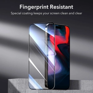 Kup Glas ESR gehärtetes Glas Apple iPhone 15 Pro Max Schwarz [2 PACK] - ESR732 - {ean13} - Sklep Home Screen