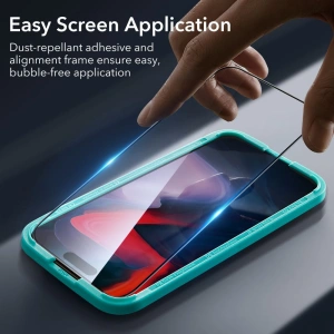 Kup Glas ESR gehärtetes Glas Apple iPhone 15 Pro Max Schwarz [2 PACK] - ESR732 - {ean13} - Sklep Home Screen