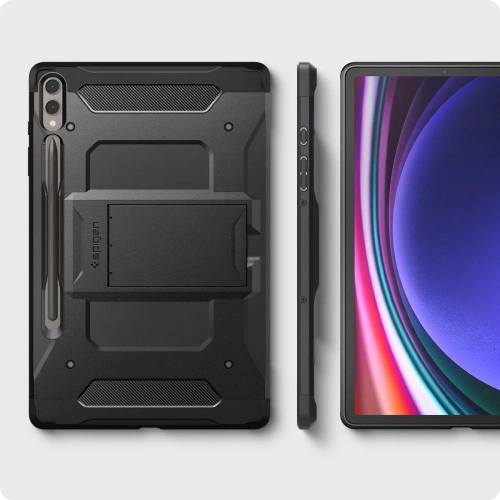 Kup Case Spigen Tough Armor Pro Samsung Galaxy Tab S9+ Plus / S10+ Plus 12.4 Schwarz - SPN2936 - {ean13} - Sklep Home Screen