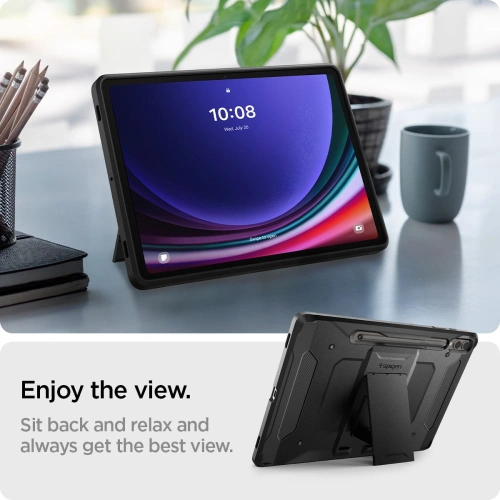Kup Etui Spigen Tough Armor Pro Samsung Galaxy Tab S9+ Plus / S10+ Plus 12.4 Fekete - SPN2936 - {ean13} - Sklep Home Screen