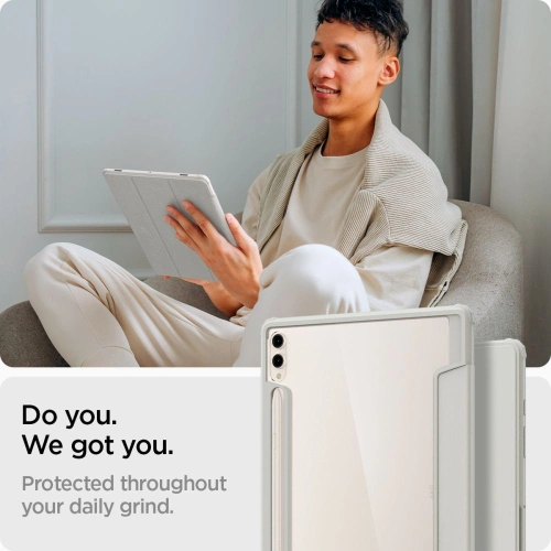 Kup Etui Spigen Ultra Hybrid Pro Samsung Galaxy Tab S9+ Plus / S10+ Plus 12.4 Grey - SPN2941 - {ean13} - Sklep Home Screen
