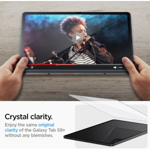 Kup Szkło hartowane Spigen GLAS.tR ez Fit Samsung Galaxy Tab S9+ Plus / S10+ Plus 12.4 Clear - SPN2943 - {ean13} - Sklep Home Screen