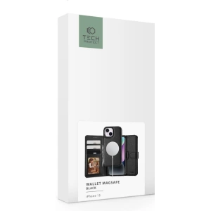 Etui Tech-Protect Wallet MagSafe Apple iPhone 15 Black