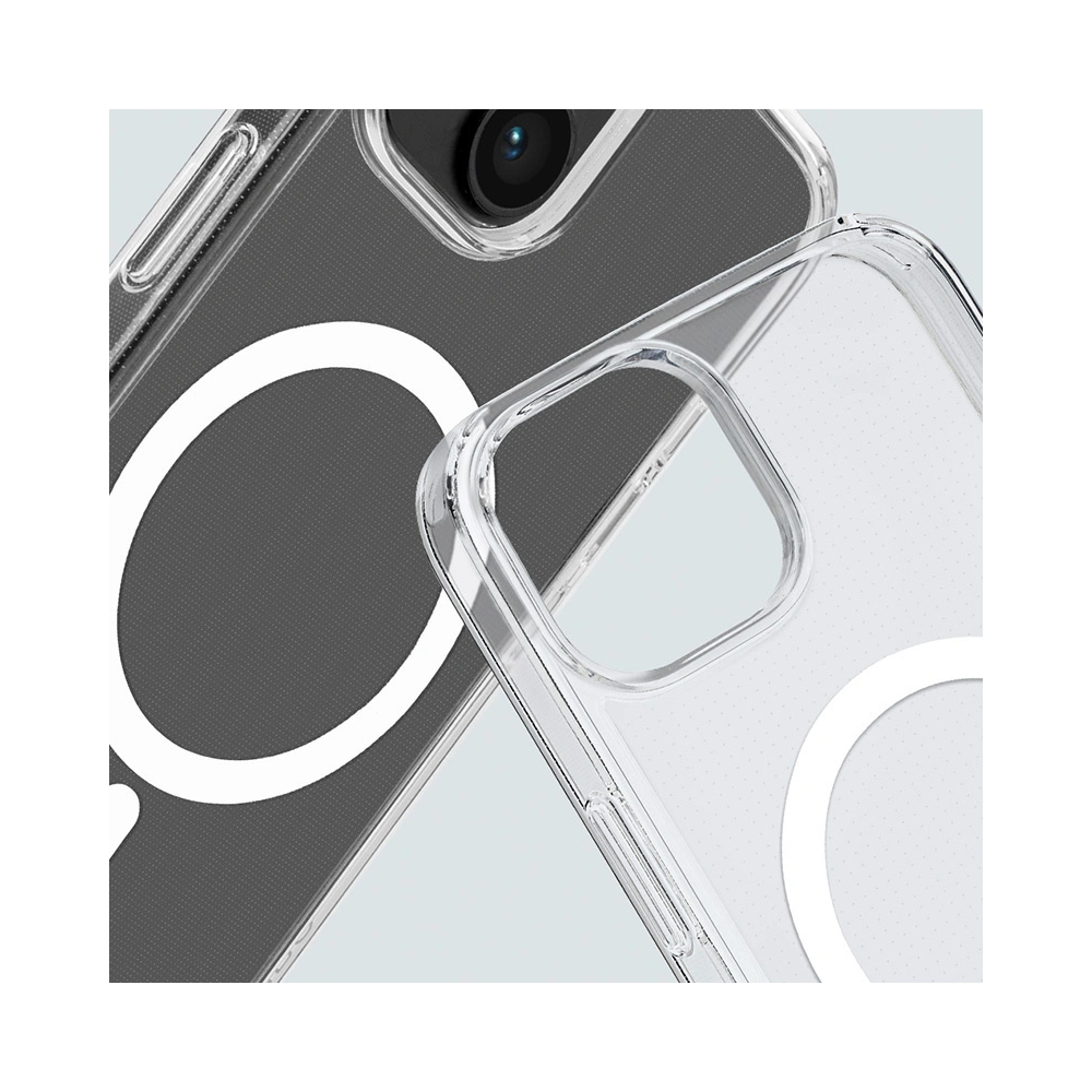 Etui PURO LITEMAG MagSafe Apple iPhone 15 (przezroczysty)