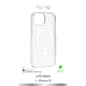 Kup Etui PURO LITEMAG MagSafe Apple iPhone 15 (przezroczysty) - PUR739 - {ean13} - Sklep Home Screen