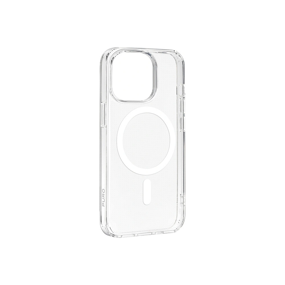 Etui PURO LITEMAG MagSafe Apple iPhone 15 Pro (przezroczysty)
