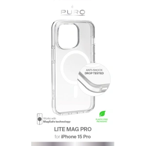 Kup Case PURO LITEMAG PRO MagSafe Apple iPhone 15 Pro (transparent) - PUR746 - {ean13} - Sklep Home Screen