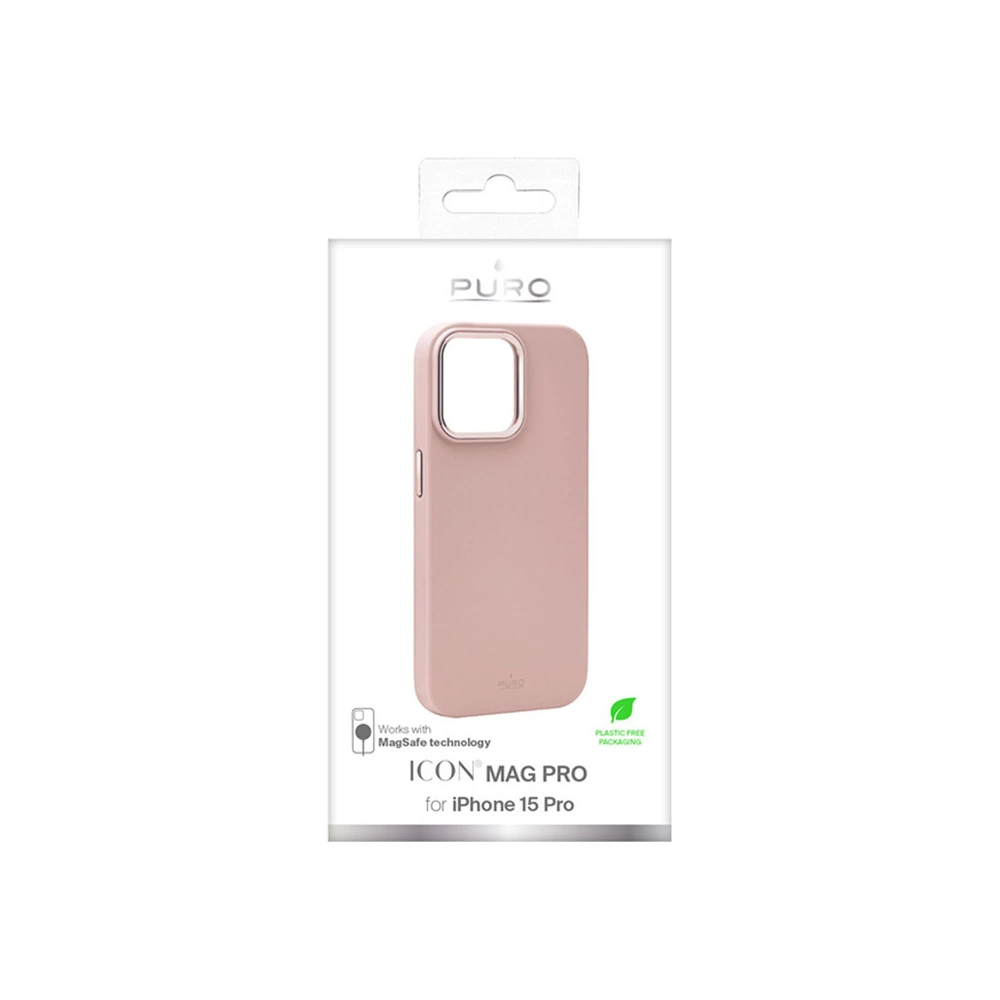 Etui PURO ICON MAG PRO MagSafe Apple iPhone 15 Pro (Rose)