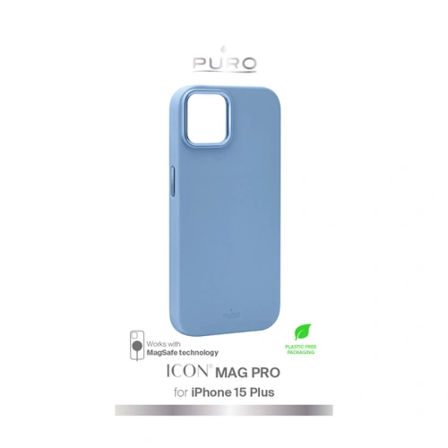Kup Etui PURO ICON MAG PRO MagSafe Apple iPhone 15 Plus / 14 Plus (Světle modrá) - PUR754 - {ean13} - Sklep Home Screen