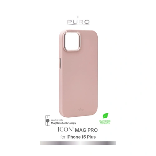 Kup Etui PURO ICON MAG PRO MagSafe Apple iPhone 15 Plus / 14 Plus (Rose) - PUR755 - {ean13} - Sklep Home Screen