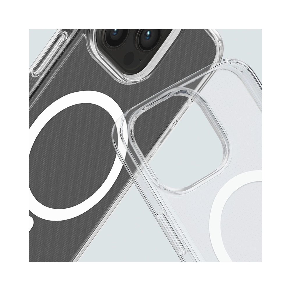Etui PURO LITEMAG MagSafe Apple iPhone 15 Pro Max (przezroczysty)
