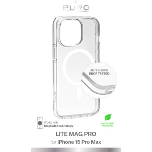 Buy PURO LITEMAG PRO MagSafe Apple iPhone 15 Pro Max (clear) - PUR758 - {ean13} - Home Screen Store Europe
