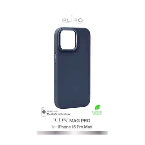 Kup Case PURO ICON MAG PRO MagSafe Apple iPhone 15 Pro Max (Dunkelblau) - PUR761 - {ean13} - Sklep Home Screen
