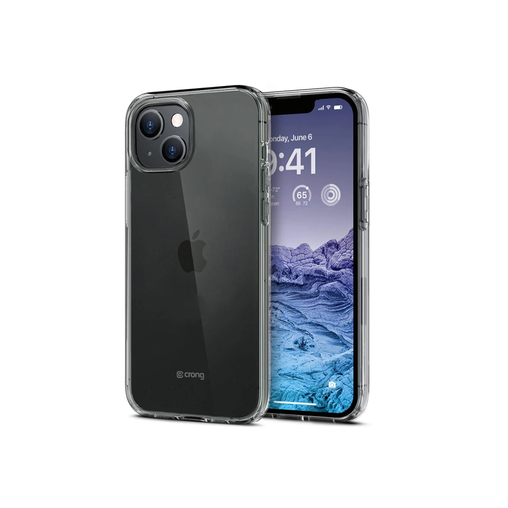 Etui Crong Crystal Slim Cover Apple iPhone 15 Plus / 14 Plus (przezroczysty)