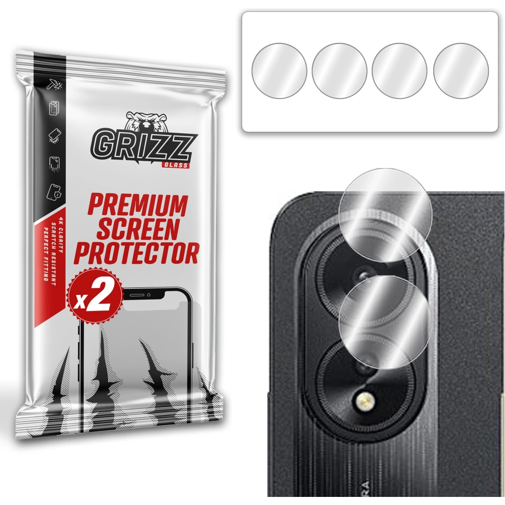 Szkło na aparat GrizzGlass HybridGlass Camera do Oppo A38