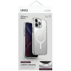 Kup Etui UNIQ LifePro Xtreme Apple iPhone 15 Pro Max MagClick Charging przeźroczysty/frost clear - UNIQ973 - {ean13} - Sklep Home Screen