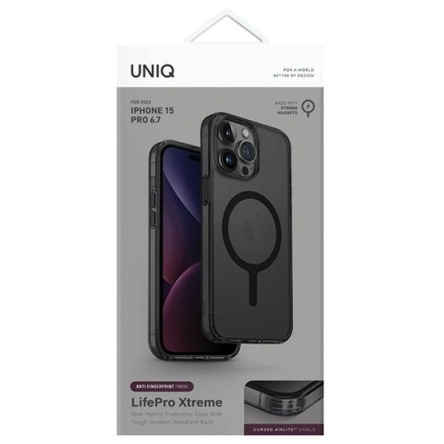 Buy UNIQ LifePro Xtreme Apple iPhone 15 Pro Max MagClick Charging frost smoke - UNIQ974 - {ean13} - Home Screen Store Europe