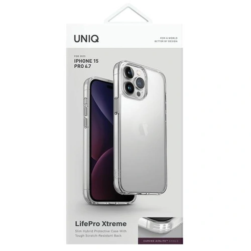 Buy UNIQ LifePro Xtreme Apple iPhone 15 Pro Max crystal clear - UNIQ975 - {ean13} - Home Screen Store Europe