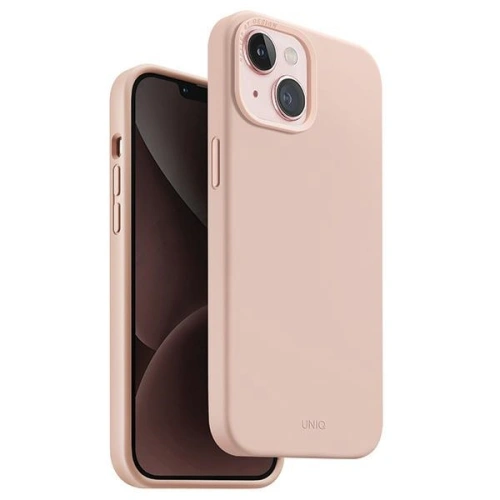 Kup Etui UNIQ Lino Hue Apple iPhone 15 MagClick Charging růžový/blush pink - UNIQ977 - {ean13} - Sklep Home Screen