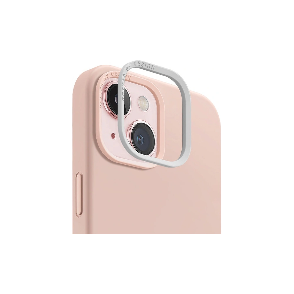 Etui UNIQ Lino Hue Apple iPhone 15 MagClick Charging różowy/blush pink
