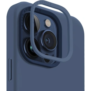 Etui UNIQ Lino Hue Apple iPhone 15 Pro MagClick Charging granatowy/navy blue