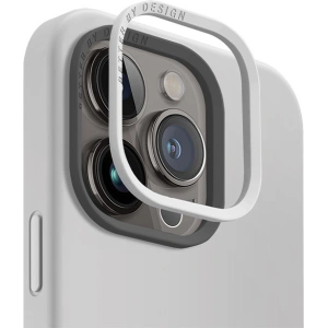 Etui UNIQ Lino Hue Apple iPhone 15 Pro MagClick Charging jasnoszary/chalk grey