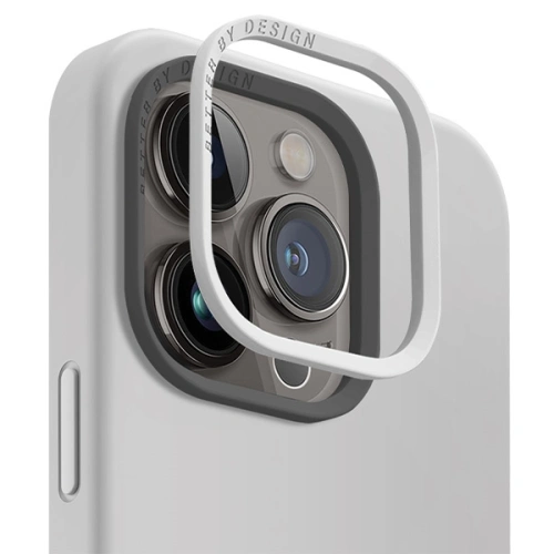 Kup Case UNIQ Lino Hue Apple iPhone 15 Pro MagClick Charging hellgrau/chalk grey - UNIQ979 - {ean13} - Sklep Home Screen