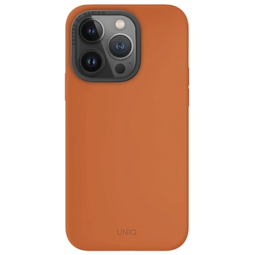 Kup Etui UNIQ Lino Hue Apple iPhone 15 Pro MagClick Charging oranžový/sunset orange - UNIQ980 - {ean13} - Sklep Home Screen