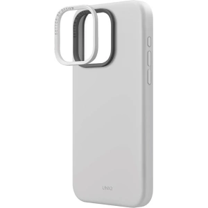 Kup Etui UNIQ Lino Hue Apple iPhone 15 Pro Max MagClick Charging jasnoszary/chalk grey - UNIQ984 - {ean13} - Sklep Home Screen