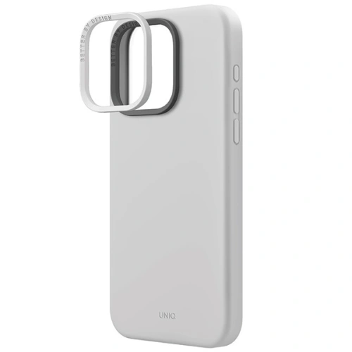 Buy UNIQ Lino Hue Apple iPhone 15 Pro Max MagClick Charging chalk grey - UNIQ984 - {ean13} - Home Screen Store Europe