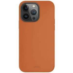 Kup Etui UNIQ Lino Hue Apple iPhone 15 Pro Max MagClick Charging oranžový/sunset orange - UNIQ985 - {ean13} - Sklep Home Screen