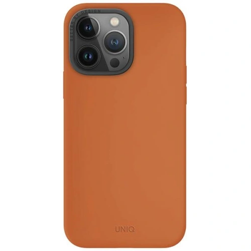 Kup Etui UNIQ Lino Hue Apple iPhone 15 Pro Max MagClick Charging oranžový/sunset orange - UNIQ985 - {ean13} - Sklep Home Screen