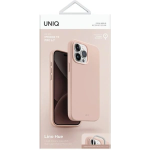 Kup Etui UNIQ Lino Hue Apple iPhone 15 Pro Max MagClick Charging różowy/blush pink - UNIQ986 - {ean13} - Sklep Home Screen