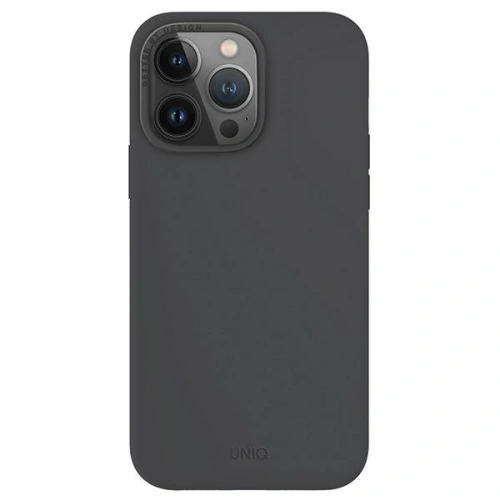 Kup Case UNIQ Lino Hue Apple iPhone 15 Pro Max MagClick Charging grau/charcoal grey - UNIQ987 - {ean13} - Sklep Home Screen
